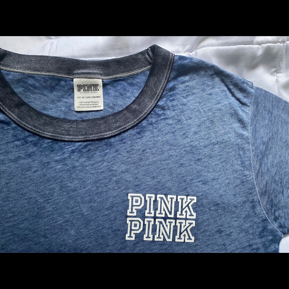 PINK Crew Neck T Shirt